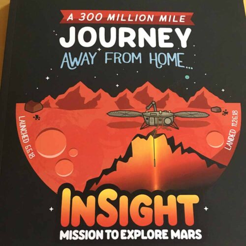 Mars Insight Notebook Cover